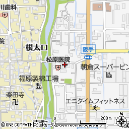 奈良県磯城郡田原本町阪手538周辺の地図