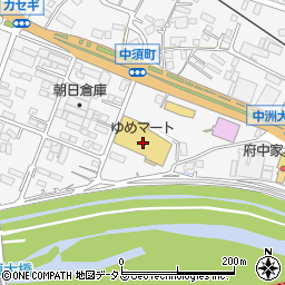 広島銀行ゆめマート府中 ＡＴＭ周辺の地図
