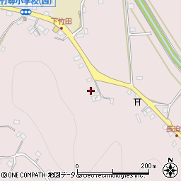 広島県福山市神辺町下竹田3074周辺の地図