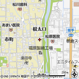 奈良県磯城郡田原本町463-1周辺の地図