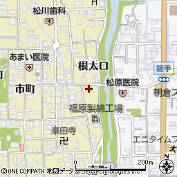 奈良県磯城郡田原本町461-1周辺の地図