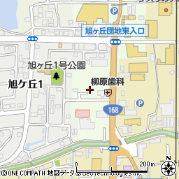 奈良県香芝市上中834-8周辺の地図