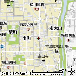 奈良県磯城郡田原本町材木町515周辺の地図