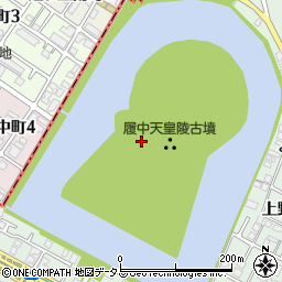 大阪府堺市西区石津ヶ丘周辺の地図