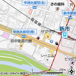 広島県府中市中須町62周辺の地図
