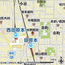 奈良県磯城郡田原本町183周辺の地図