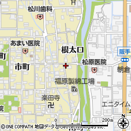 奈良県磯城郡田原本町460周辺の地図