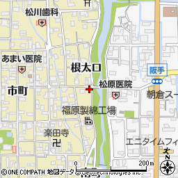 奈良県磯城郡田原本町464周辺の地図