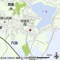 奈良県香芝市関屋1307周辺の地図