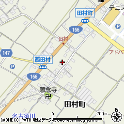 三重県松阪市田村町374周辺の地図