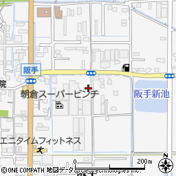 奈良県磯城郡田原本町阪手697周辺の地図