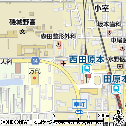 奈良県磯城郡田原本町213-15周辺の地図