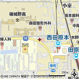 奈良県磯城郡田原本町213-13周辺の地図