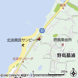 兵庫県淡路市野島蟇浦19周辺の地図