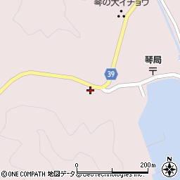 長崎県対馬市上対馬町琴817周辺の地図