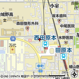 奈良県磯城郡田原本町213-12周辺の地図