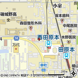 奈良県磯城郡田原本町213周辺の地図