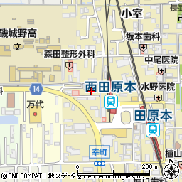 奈良県磯城郡田原本町213-9周辺の地図