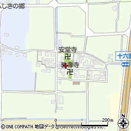 奈良県磯城郡田原本町十六面243周辺の地図