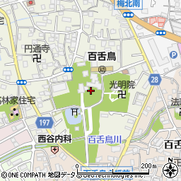 大阪府堺市北区百舌鳥赤畑町5丁周辺の地図