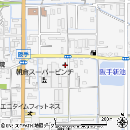 奈良県磯城郡田原本町阪手697-8周辺の地図
