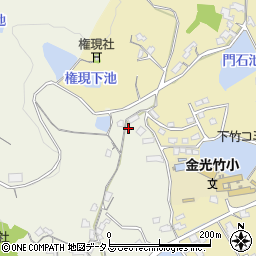 岡山県浅口市金光町占見新田3100-3周辺の地図