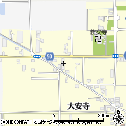 奈良県磯城郡田原本町大安寺124周辺の地図