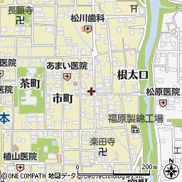 奈良県磯城郡田原本町514-1周辺の地図