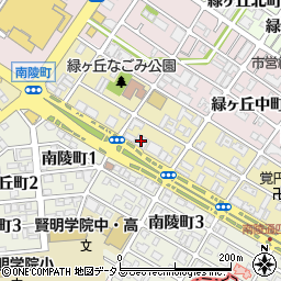 谷和東材木店周辺の地図