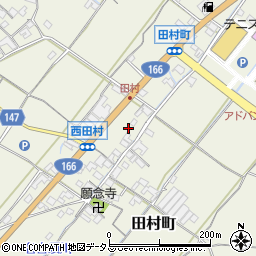 三重県松阪市田村町381周辺の地図