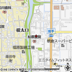 奈良県磯城郡田原本町阪手525周辺の地図