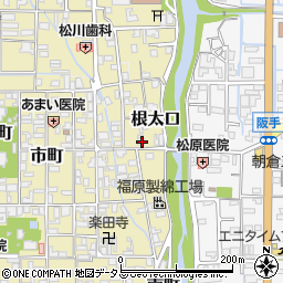 奈良県磯城郡田原本町466周辺の地図