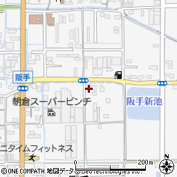 奈良県磯城郡田原本町阪手838周辺の地図