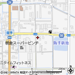 奈良県磯城郡田原本町阪手838周辺の地図