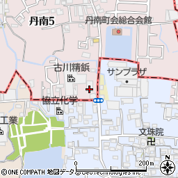 パーツワン大阪店周辺の地図