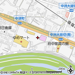 広島県府中市中須町111周辺の地図