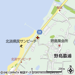 兵庫県淡路市野島蟇浦146周辺の地図