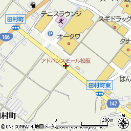 アドバンスモール松阪周辺の地図