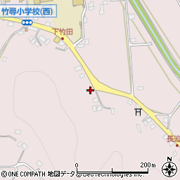 広島県福山市神辺町下竹田3080周辺の地図