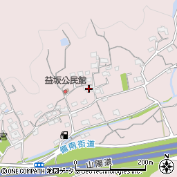 岡山県浅口市鴨方町益坂346-2周辺の地図