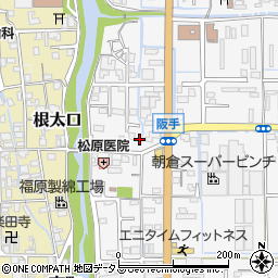 奈良県磯城郡田原本町阪手524-2周辺の地図