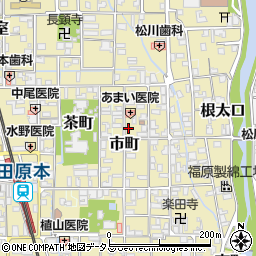 奈良県磯城郡田原本町614周辺の地図