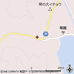 長崎県対馬市上対馬町琴816周辺の地図