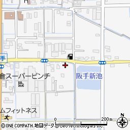 奈良県磯城郡田原本町阪手837周辺の地図