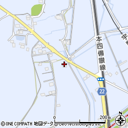 岡山県倉敷市藤戸町藤戸1741周辺の地図