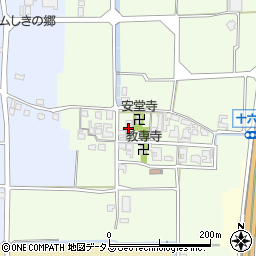 奈良県磯城郡田原本町十六面244周辺の地図