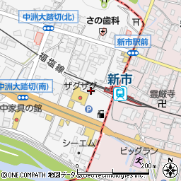 広島県府中市中須町40周辺の地図