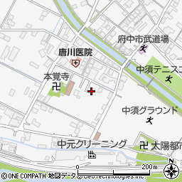 広島県府中市中須町1436周辺の地図