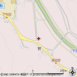 広島県福山市神辺町下竹田344周辺の地図