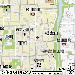 奈良県磯城郡田原本町505-1周辺の地図
